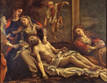  Antonio Obras - Deposición de la Cruz Manierismo Renacentista Antonio da Correggio